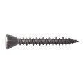 Simpson Strong-Tie Wood Screw, #7, 1 in, Zinc Yellow Stainless Steel Trim Head Square Drive, 2500 PK MTHZ1S